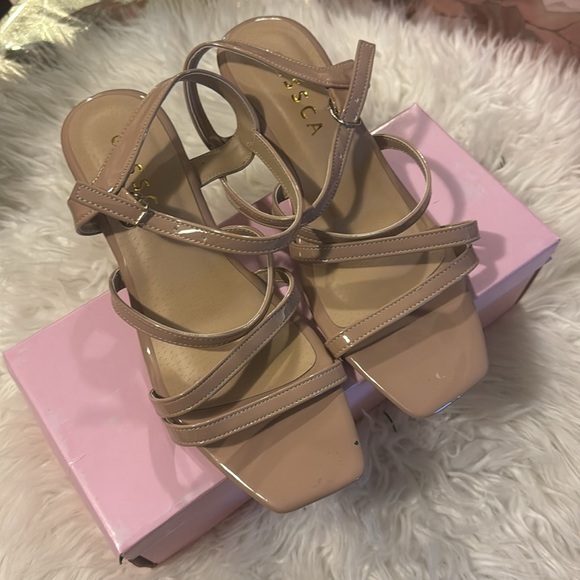 CESSCA WEDGE SANDAL SIZE 9 NEW NEVER WORN - Picture 4 of 4